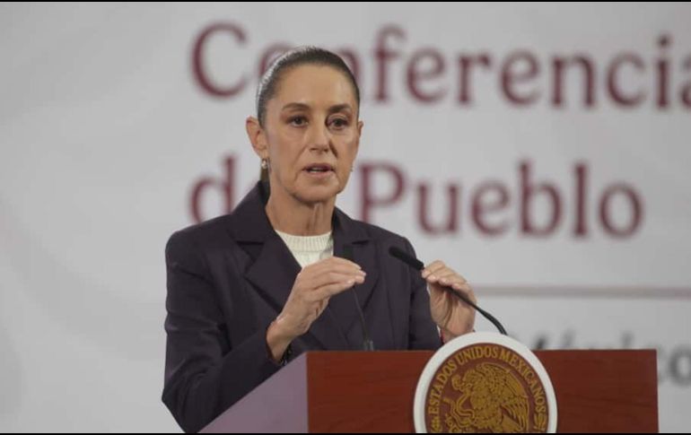 Claudia Sheinbaum declaró que, debido al acoso callejero que vivió el día de ayer, 5 de noviembre, presentó una denuncia en contra del hombre. SUN/ C. MEJÍA