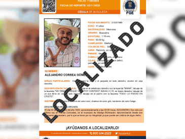 CORTESÍA/ Fiscalía General de Michoacán