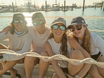 Las cuatro mexicanas aseguran que están listas y emocionadas para emprender la aventura. CORTESÍA