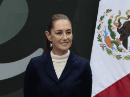 La Presidenta dijo que los jugadores del Tri y su director técnico no solo se representan a sí mismos en la cancha, sino que son la imagen de todo México. EFE / J. Méndez