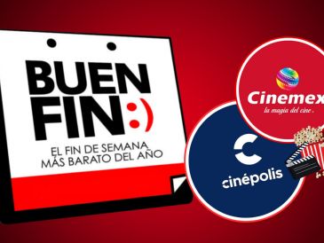 Con estas promociones, el Buen Fin 2025 promete ser la excusa perfecta para disfrutar del cine en pantalla grande sin gastar de más. ESPECIAL/CINEMEX/CINEPOLIS
