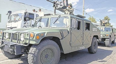 Un día después del anuncio del Plan Michoacán por la Paz y la Justicia, ayer llegaron elementos de las fuerzas federales a diferentes partes de la Entidad. EL UNIVERSAL