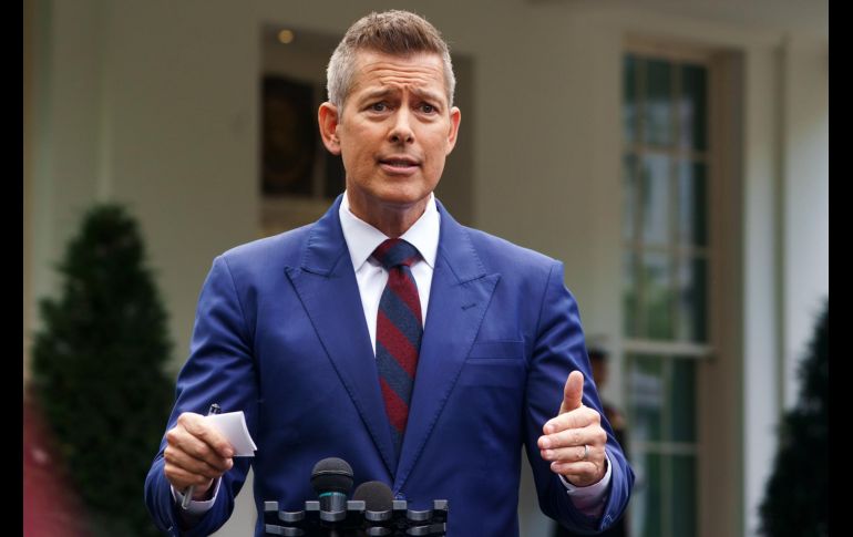 El secretario de Transporte de Estados Unidos, Sean Duffy  expresó su preocupación por la falta de compromiso de algunos empleados. EFE/ARCHIVO