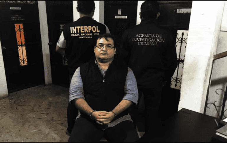 En 2016 huyó de la justicia y fue declarado prófugo, pero las autoridades lo detuvieron en Guatemala en abril de 2017. AFP / ARCHIVO
