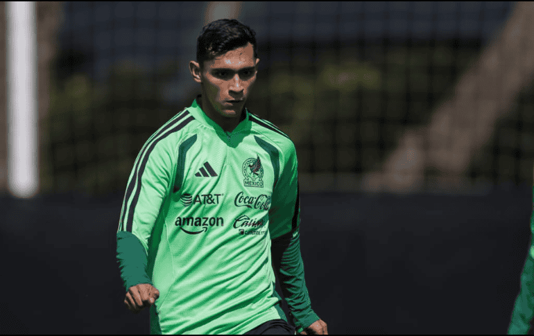 Fidel Ambriz, mediocampista de Rayados de Monterrey y el equipo nacional mexicano. ESPECIAL / Selección Mexicana