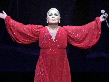 Lupita D’Alessio regresa a la Perla Tapatía con su gira "Gracias" en la Arena Guadalajara. AGENCIA EL UNIVERSAL.