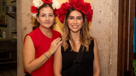 Laura Gallo y Karina Rangel. GENTE BIEN JALISCO / XV Festival de Muertos Tlaquepaque 2025