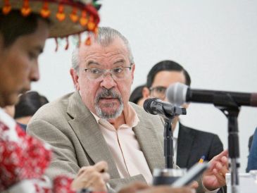 El Secretario de Cultura de Jalisco, Gerardo Ascencio Rubio, presenta ante el Congreso del Estado los avances del primer año de actividades de la dependencia a su cargo. ESPECIAL