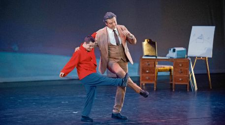 Ariel López Padilla (derecha), integrante del consejo artístico de Danza Aptitude, participa en la nueva edición de “Exupérium”. CORTESÍA