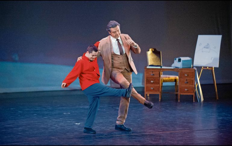 Ariel López Padilla (derecha), integrante del consejo artístico de Danza Aptitude, participa en la nueva edición de “Exupérium”. CORTESÍA