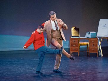 Ariel López Padilla (derecha), integrante del consejo artístico de Danza Aptitude, participa en la nueva edición de “Exupérium”. CORTESÍA