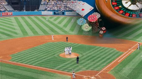 Las cuatro principales ligas deportivas de EU han adoptado las apuestas legales y han formado asociaciones con empresas de apuestas deportivas, e insisten en que la integridad del deporte es lo más importante. ESPECIAL / CANVA