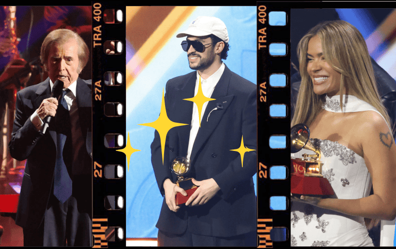 Los Latin Grammy 2025 arrancaron con el desfile en la alfombra roja, donde artistas como Bad Bunny lucieron los atuendos más lujosos y estuvieron rodeados de fotógrafos. EFE / ARCHIVO