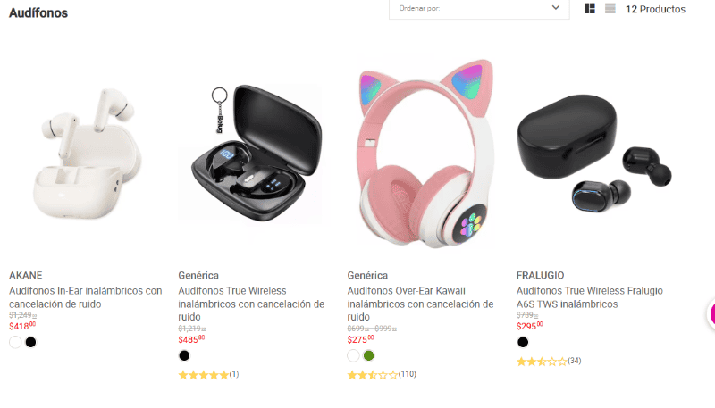 Audífonos por menos de 500 pesos en el Buen Fin de Liverpool. ESPECIAL 