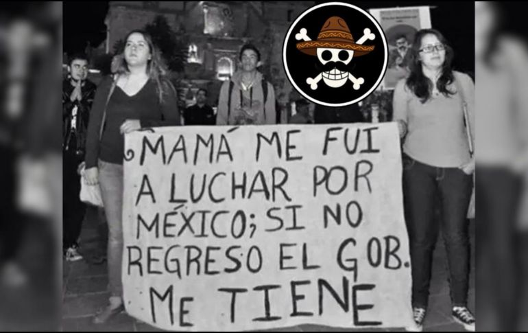 Generación Z realizó su primera movilización oficial el 8 de noviembre en la Ciudad de México, reunió a poco más de 300 jóvenes. X / @generacionz_mx 