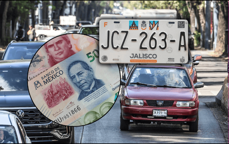 El comisario vial de Jalisco, Alberto Arizpe, anticipó que los propietarios que no cuenten con los nuevos diseños de placas serán acreedores a sanciones. EL INFORMADOR/ARCHIVO ESPECIAL