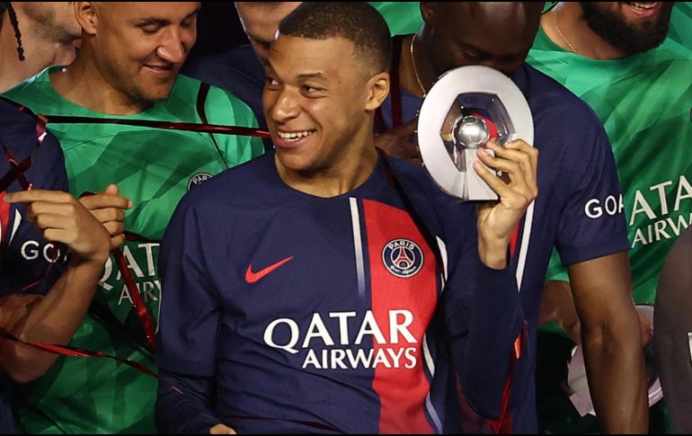 Kylian Mbappé, exjugador del PSG. AFP / ARCHIVO