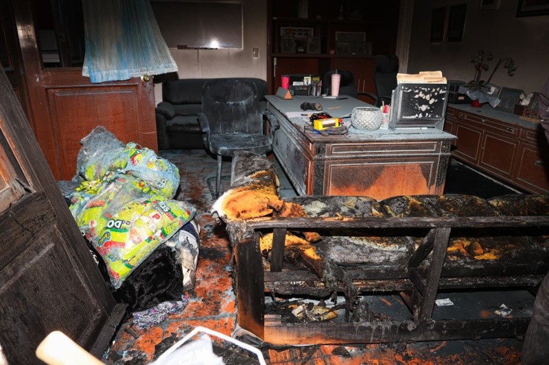 Algunas afectaciones causadas tras las movilizaciones y protestas en Guadalajara. EL INFORMADOR / J. Acosta