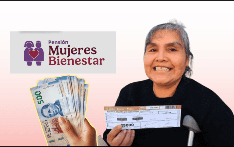 La Pensión Mujeres Bienestar es un apoyo económico brindado por el Gobierno de México. X / ARIADNA MONTIEL REYES