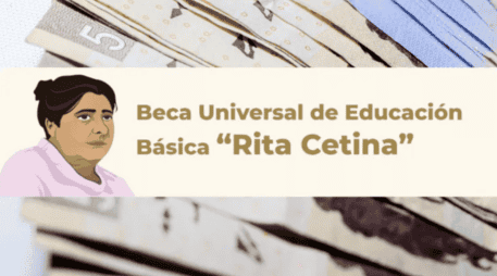 Cada estudiante inscrito a la Beca Rita Cetina recibirá mil 900 pesos bimestrales, un monto que ha contribuido significativamente a fortalecer la economía de las familias y asegurar la continuidad educativa. CANVA