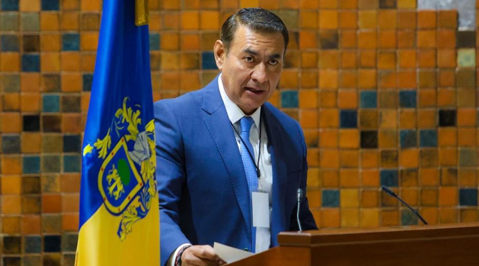 La glosa se llevó a cabo en el pleno del Legislativo y compareció el secretario General de Gobierno, Salvador Zamora. EL INFORMADOR / A. Navarro