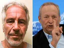 A la izquierda, el financista caído en desgracia, Jeffrey Epstein. A la derecha, el economista estadounidense Larry Summers en un par de fotos de archivo. AP / ARCHIVO