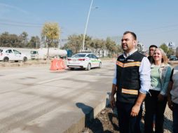 Gerardo Quirino Velázquez, presidente de Tlajomulco. Además de agilizar la circulación en Adolf B. Horn, se busca mejorar el entorno y la seguridad. X/GobTlajomulco