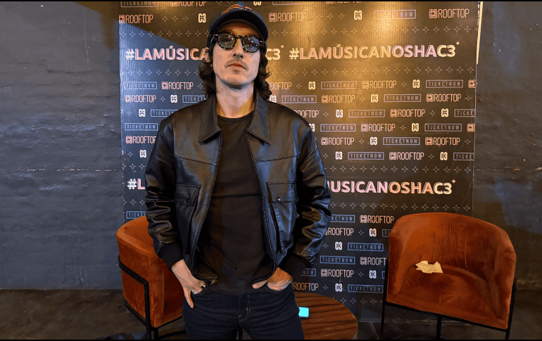 Aunque su presente inmediato está centrado en cerrar este ciclo solista, Blake adelanta que el próximo año División Minúscula retomará actividades. EL INFORMADOR/H. Navarro