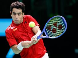 Jaume Munar apareció para mantener vivo el sueño del equipo de David Ferrer en Bolonia. EFE/E. Baracchi