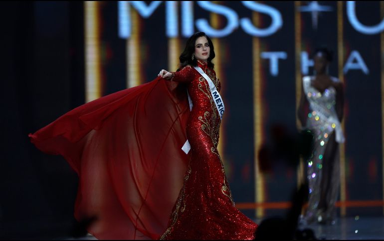Figuras como Samuel García y Alejandro Moreno felicitaron a la Miss Universo mexicana desde sus redes sociales. EFE / R. Yongrit