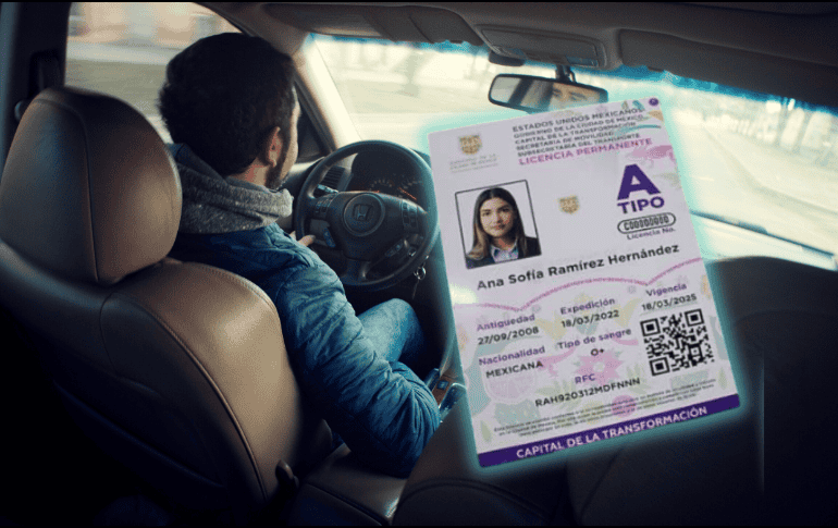 De acuerdo con la Semovi, el examen lo deben presentar únicamente las personas que NO tienen antecedentes de licencias expedidas en la CDMX. ESPECIAL/Canva/Gobierno de la Ciudad de México