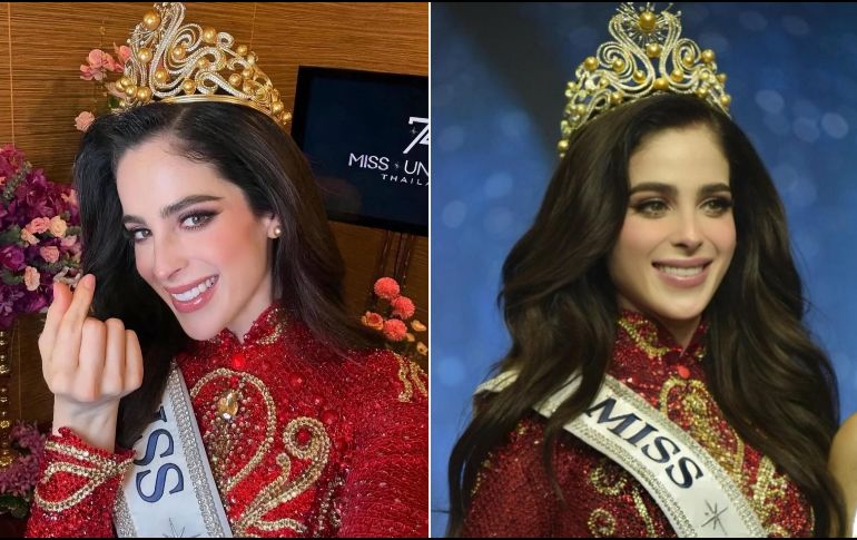 A través de redes sociales, Fátima Bosch mandó sus primeros mensajes como Miss Universo 2025. ESPECIAL / X: @fatimaboschfdz / INSTAGRAM @fatimaboschfdz