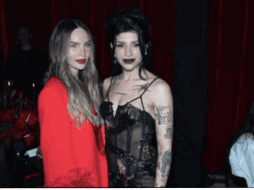 Al término de la ceremonia, Belinda fue abordada por medios de comunicación que buscaban conocer más detalles sobre su interacción con la artista argentina. ESPECIAL/ INSTAGRAM/ belindapop