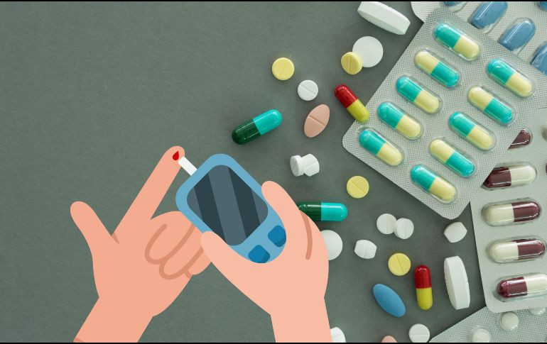 El año pasado, la diabetes cobró la vida de casi 113 mil mexicanos y el tratamiento implica desembolsar anualmente hasta 46 mil 900 pesos por persona. ESPECIAL / CANVA