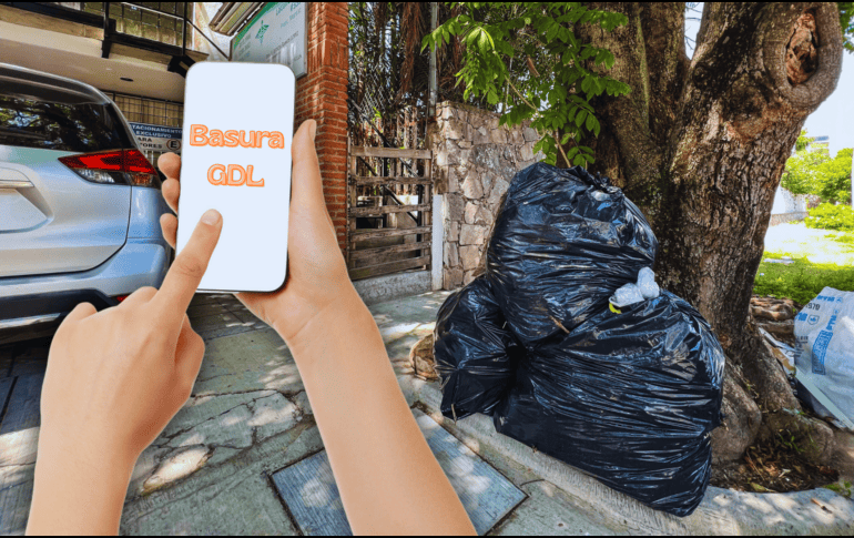 Con esta aplicación la ciudadanía sabrá cuándo sacar la basura de sus domicilios, a fin de que, con corresponsabilidad, la ciudad permanezca limpia. EL INFORMADOR / A. Navarro