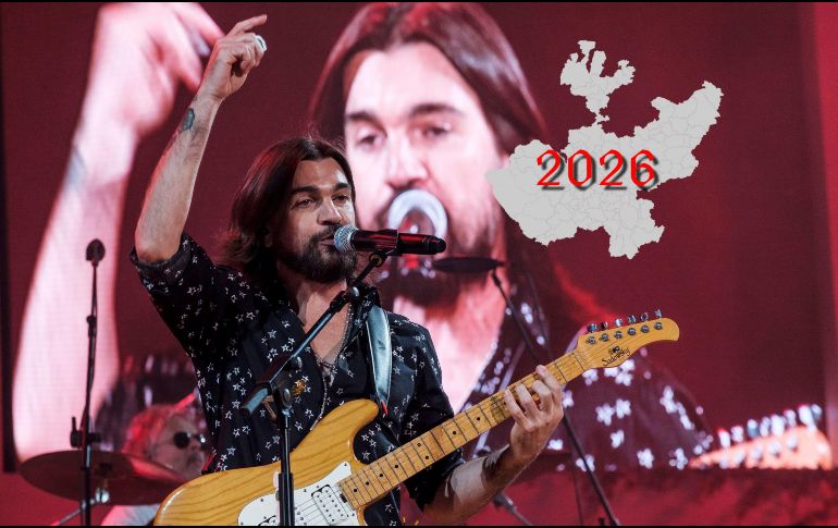 Esto debes saber sobre el concierto de Juanes en Guadalajara el próximo año. EL INFORMADOR / ARCHIVO