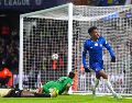 Estevao marcó el segundo gol del Chelsea. AP/B. Collyer