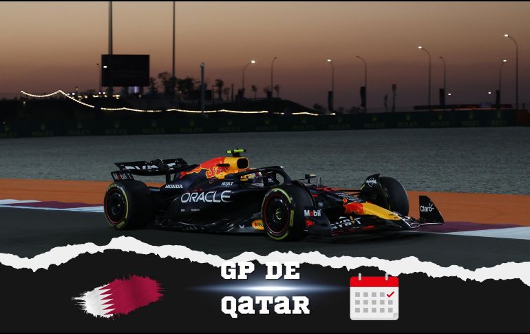 La carrera, que contará con 57 vueltas al Circuito Internacional de Lusail, se disputará el domingo 30 de noviembre. ESPECIAL / AFP y CANVA