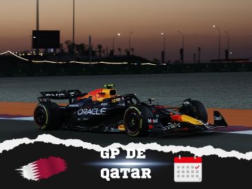 La carrera, que contará con 57 vueltas al Circuito Internacional de Lusail, se disputará el domingo 30 de noviembre. ESPECIAL / AFP y CANVA