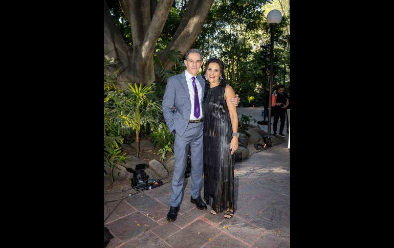 Guillermo de la Mora y Griselda Zermeño. GENTE BIEN JALISCO / A. Rodríguez