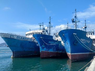 La información oportuna de comercio exterior indica un superávit comercial de 606.1 millones de dólares en octubre de 2025. EFE / ARCHIVO