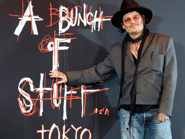 El actor, musico y artista Johnny Depp durante la presentación del evento a la prensa. EFE/ F. Robichon