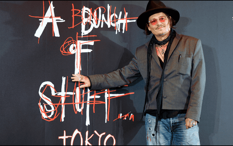 El actor, musico y artista Johnny Depp durante la presentación del evento a la prensa. EFE/ F. Robichon