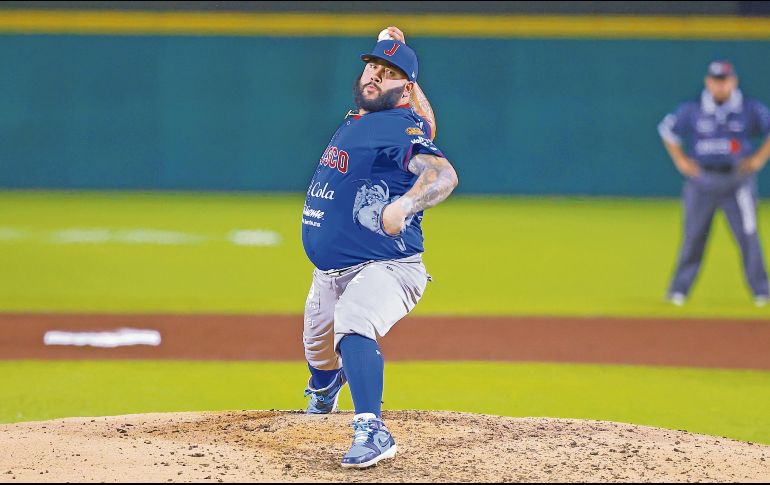 Luis Iván Rodríguez cargó con la derrota al tolerar tres carreras limpias. CORTESÍA/ Charros de Jalisco