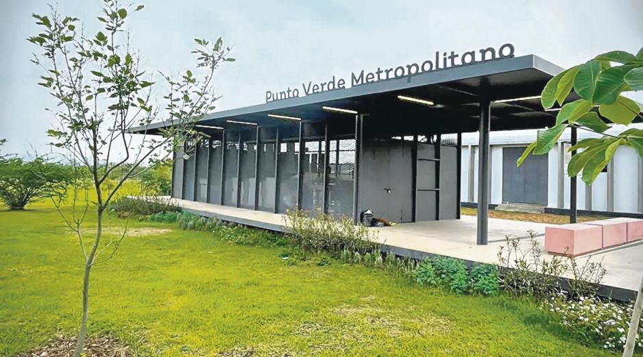 Puntos Verdes Metropolitanos operan como centros comunitarios para separar residuos y fomentar educación ambiental. ESPECIAL