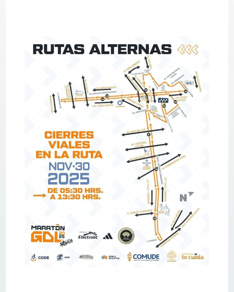 Se recomendó evitar los tramos del recorrido si no es necesario circular por la zona.&nbsp;ESPECIAL&nbsp;
