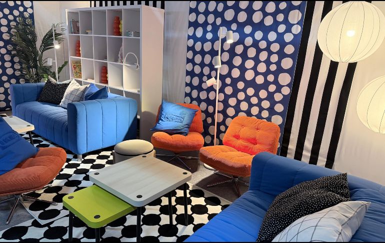 IKEA, en esta edición 2025 de la FIL, busca inspirar a las personas a ver sus muebles más allá de lo funcional: como aliados para leer mejor, descansar mejor y disfrutar más del tiempo en casa. EL INFORMADOR / J. Velasco