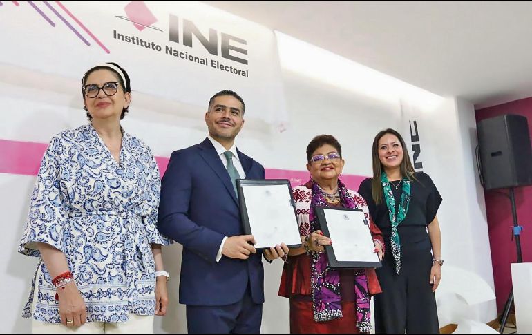 Omar García Harfuch y Ernestina Godoy han sido colaboradores cercanos. ESPECIAL