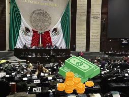 En lo que respecta al recinto legislativo de San Lázaro, se erogarán 152 millones de pesos para los pagos y prestaciones correspondientes al mes de diciembre. SUN / ARCHIVO