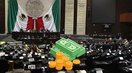 En lo que respecta al recinto legislativo de San Lázaro, se erogarán 152 millones de pesos para los pagos y prestaciones correspondientes al mes de diciembre. SUN / ARCHIVO